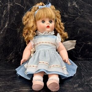 HORSMAN Vintage Blinking Eye Doll